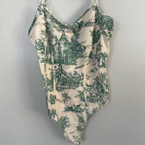 Cider Toile de Jouy Bodysuit
